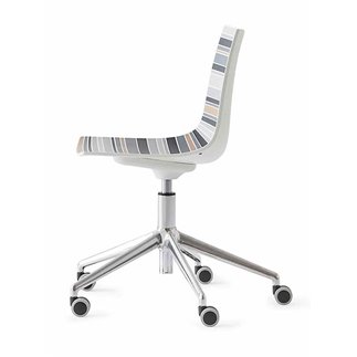 Office swivel chair with wheels - Colorfive | Gaber