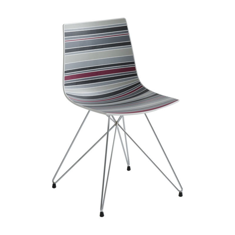 Colourful chair for outdoor use - Colorfive TC | Gaber