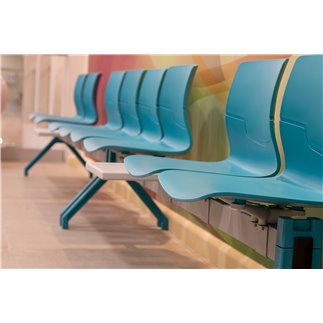 Waiting room bench 2/5 seats - Slot Fill PG | Gaber