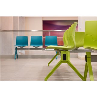 Waiting room bench 2/5 seats - Slot Fill PG | Gaber