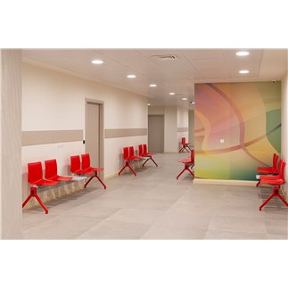 Waiting room bench 2/5 seats - Slot Fill PG | Gaber