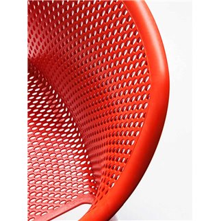 Stackable bar chair with armrests - Minush | Gaber