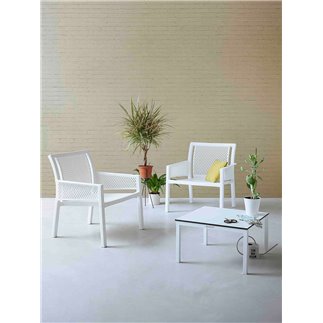 Plastic outdoor armchair - Grand Minush