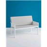 Technopolymer outdoor sofa - Minush Sofa