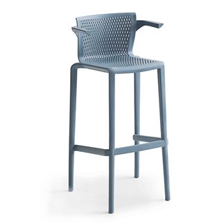 High stackable bar stool - Spyker ST | Gaber