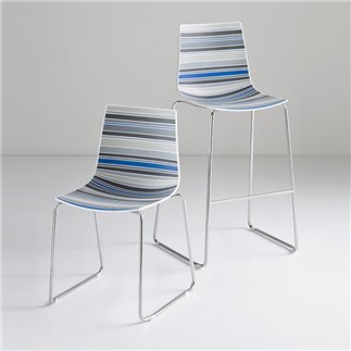 Stackable coloured stool - Colorfive ST | Gaber