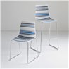 Stackable coloured stool - Colorfive ST