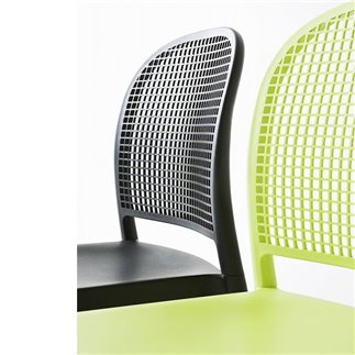 Stackable colourful chair - Panama | Gaber