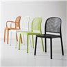 Stackable colourful chair - Panama