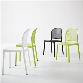 Stackable colourful chair - Panama | Gaber