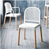 Stackable chair with/without armrests - Panama