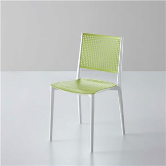 Colourful chair with/without armrests - Kalipa