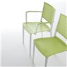 Colourful chair with/without armrests - Kalipa