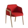 Design Armchair wooden legs - Chevalet BL