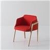 Design Armchair wooden legs - Chevalet BL