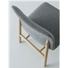 Lounge chair with wooden legs - Slot G