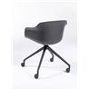 Meeting room chair on spokes or wheels - Dame U