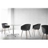 Meeting room chair wooden legs - Basket BL