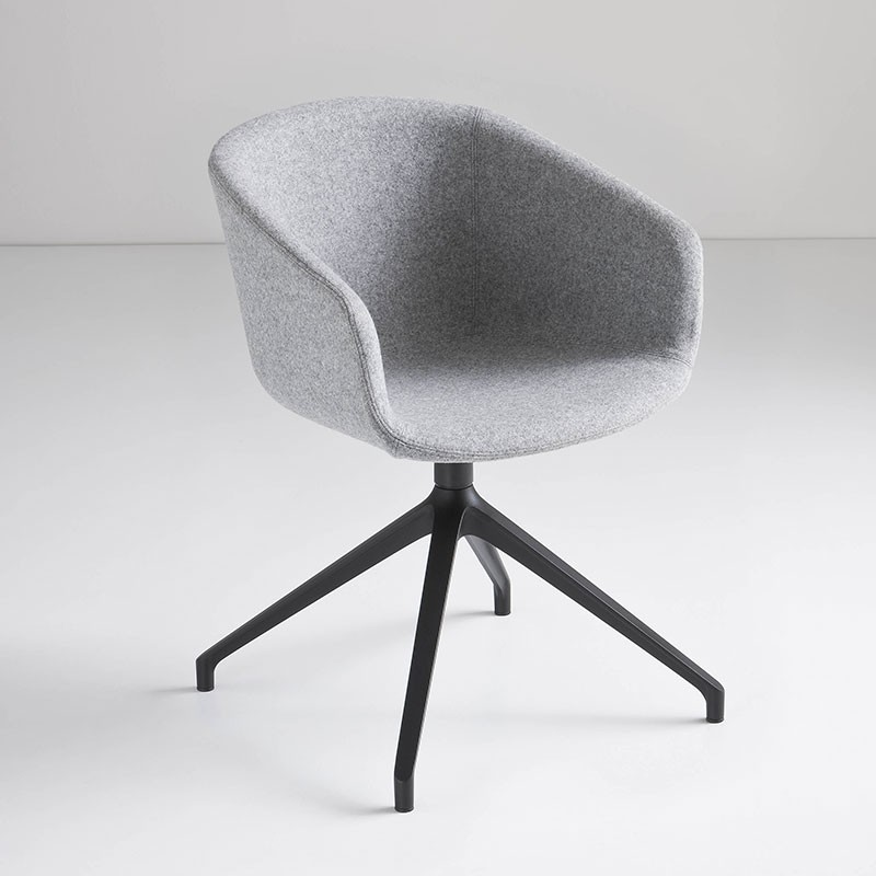 Padded Meeting Room Chair - Basket Chair U | Gaber