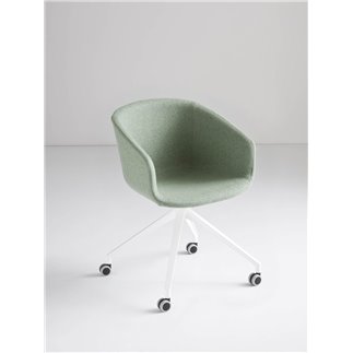 Padded Meeting Room Chair - Basket Chair U | Gaber