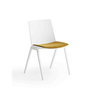 Stackable chair with or without armrests - Jubel IV | Gaber