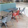 Stackable chair with or without armrests - Jubel IV