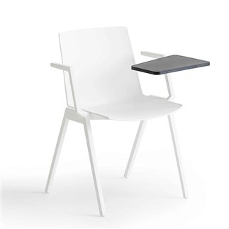 Meeting chair with writing tablet - Jubel IVBT | Gaber