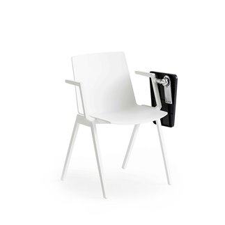 Meeting chair with writing tablet - Jubel IVBT | Gaber