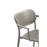 Bar chair with or without armrests - Nuta