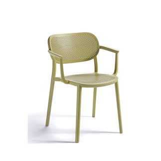 Bar chair with or without armrests - Nuta | Gaber