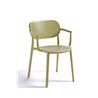 Bar chair with or without armrests - Nuta