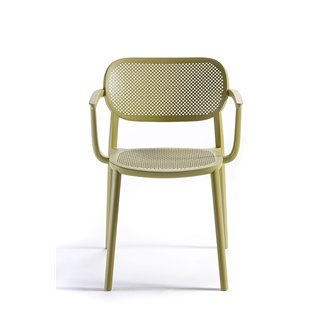 Bar chair with or without armrests - Nuta | Gaber