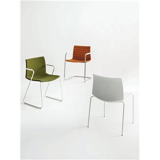 Stackable chair with/without - Kanvas NA