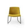 Lounge chair with sled legs - Kanvas Lounge ST