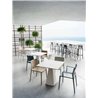 Stackable bar stool H.91/103 cm - Bakhita