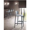 Stackable bar stool H.91/103 cm - Bakhita