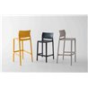 Stackable bar stool H.91/103 cm - Bakhita