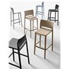 Stackable bar stool H.91/103 cm - Bakhita