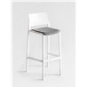 Stackable bar stool H.91/103 cm - Bakhita