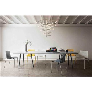 Metal chair with or without armrests - Fuller | Gaber