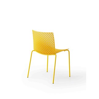 Metal chair with or without armrests - Fuller | Gaber