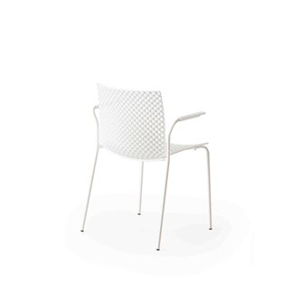 Metal chair with or without armrests - Fuller | Gaber