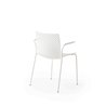 Metal chair with or without armrests - Fuller