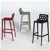 Stackable bar stool - Isidoro