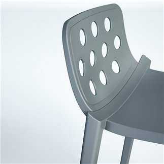 Stackable bar stool - Isidoro | Gaber