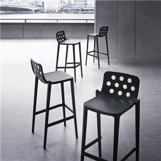 Stackable bar stool - Isidoro | Gaber