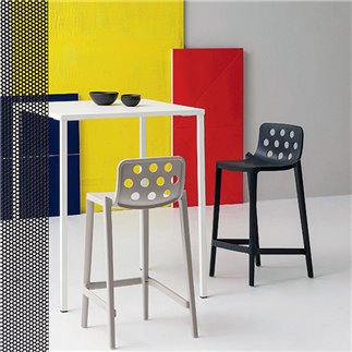 Stackable bar stool - Isidoro | Gaber