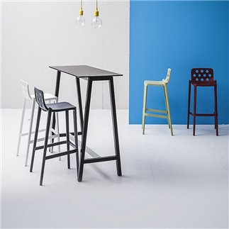 Stackable bar stool - Isidoro | Gaber