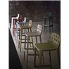 Stackable bar stool - Isidoro