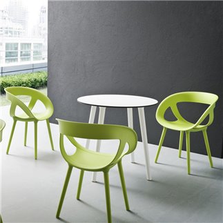 Bar chair in Plastic - Moema BP